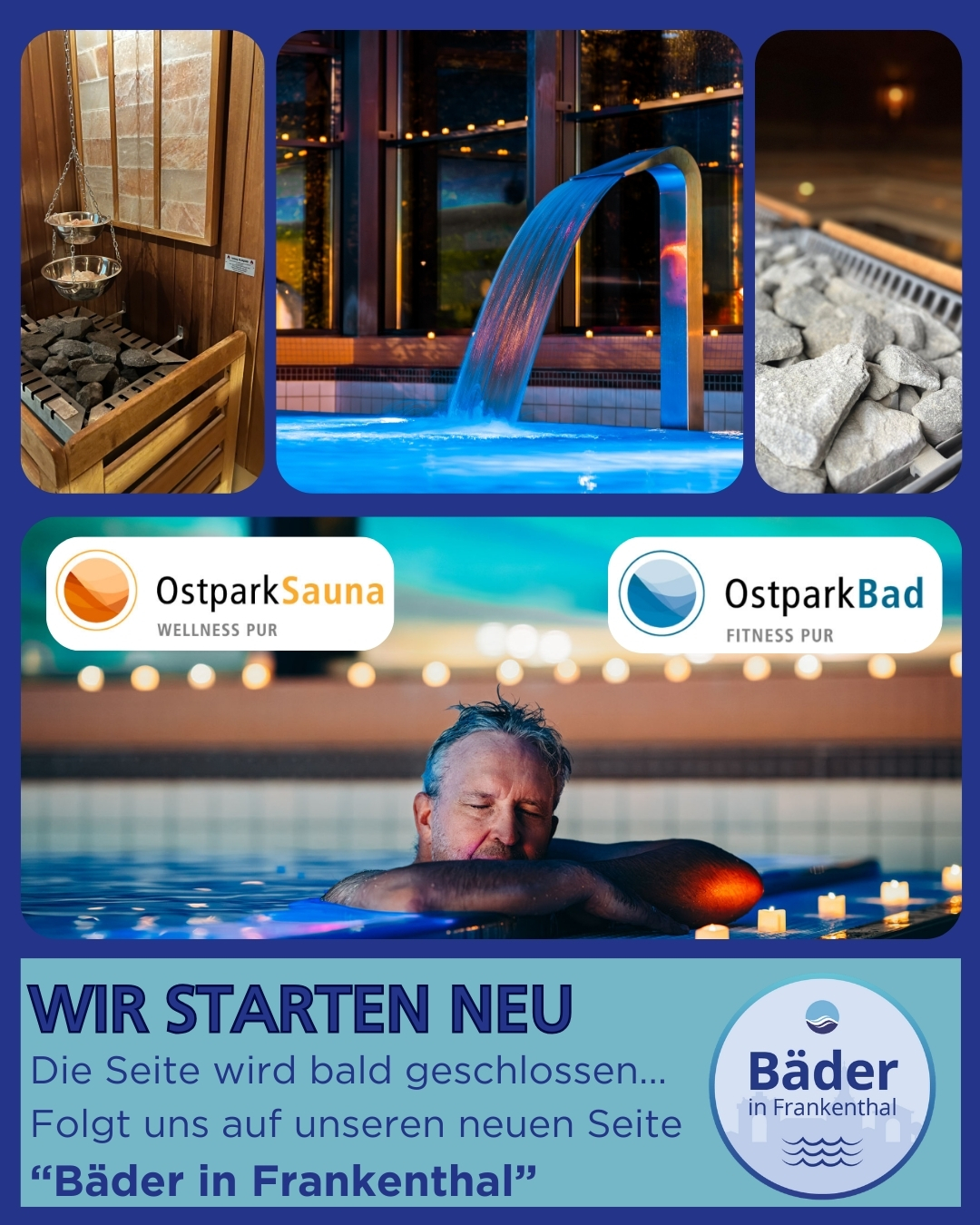 Es gibt neue Social Media Seiten: baederinfrankenthal